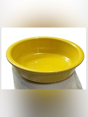 Fiestaware yellow 7” bowl VINTAGE!